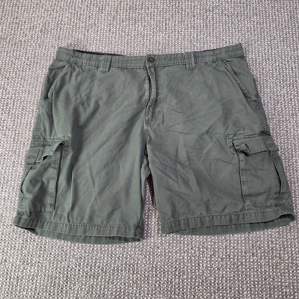 Boy Scouts of America Cargo Shorts Mens 48 Uniform Canvas Logo Olive Green